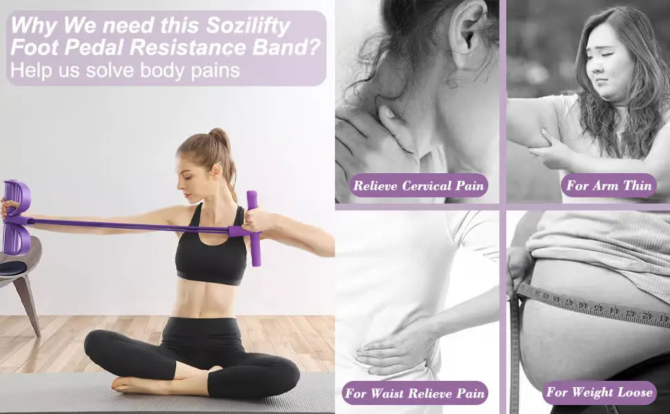 FlexCore™ Pedal Puller Band – Total Body Sculpt in a Snap!