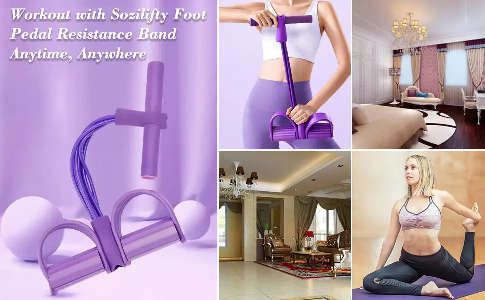 FlexCore™ Pedal Puller Band – Total Body Sculpt in a Snap!