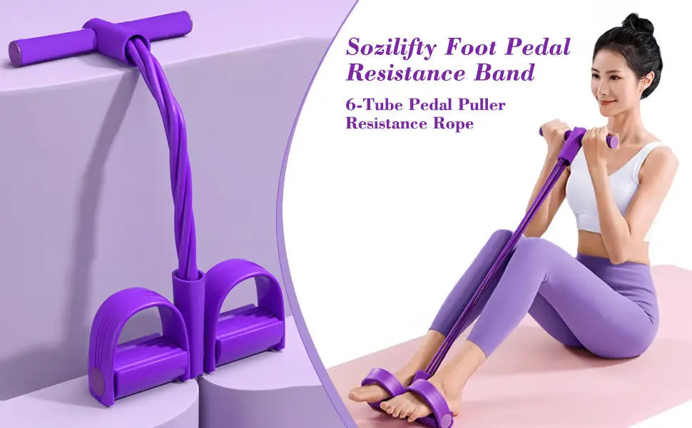 FlexCore™ Pedal Puller Band – Total Body Sculpt in a Snap!