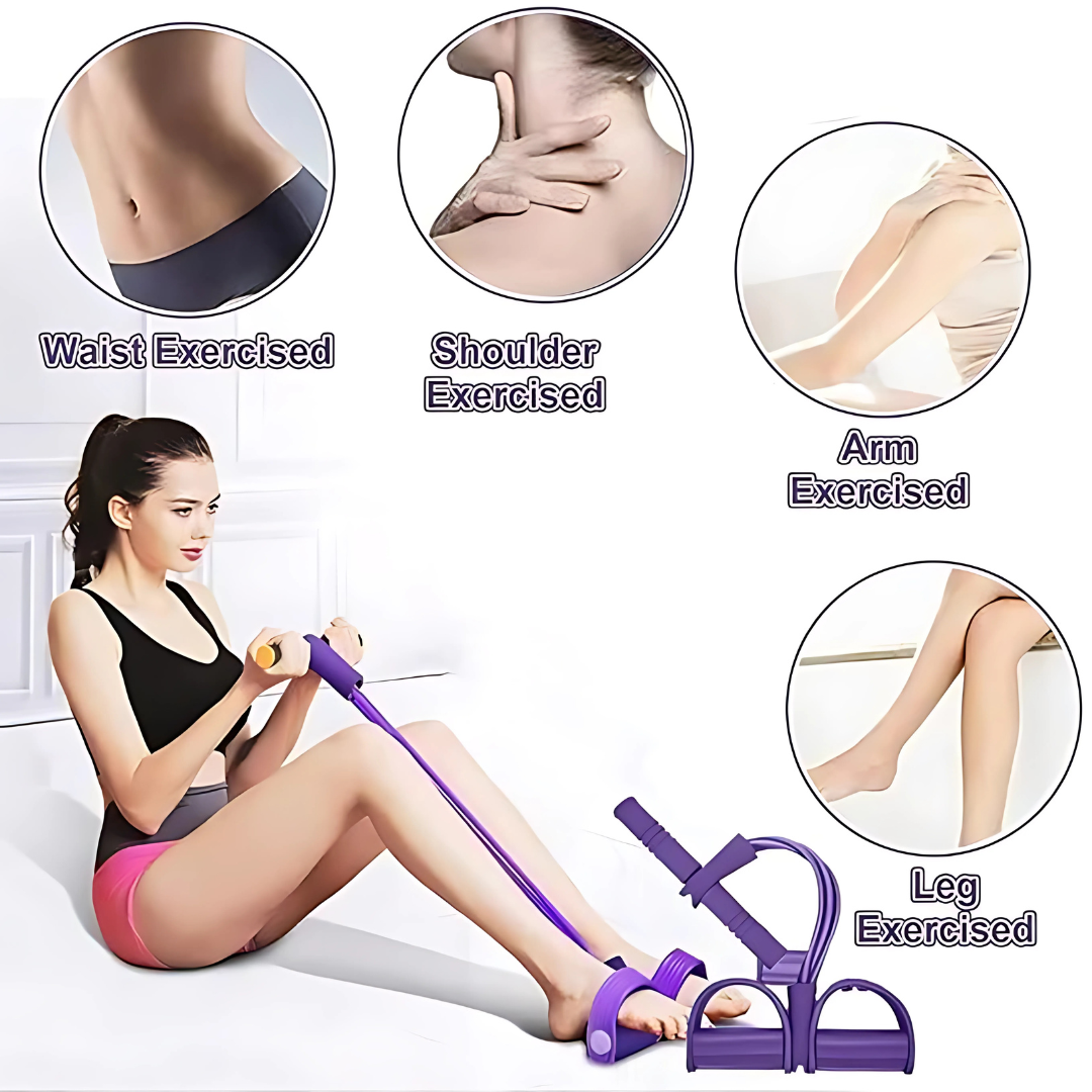 FlexCore™ Pedal Puller Band – Total Body Sculpt in a Snap!