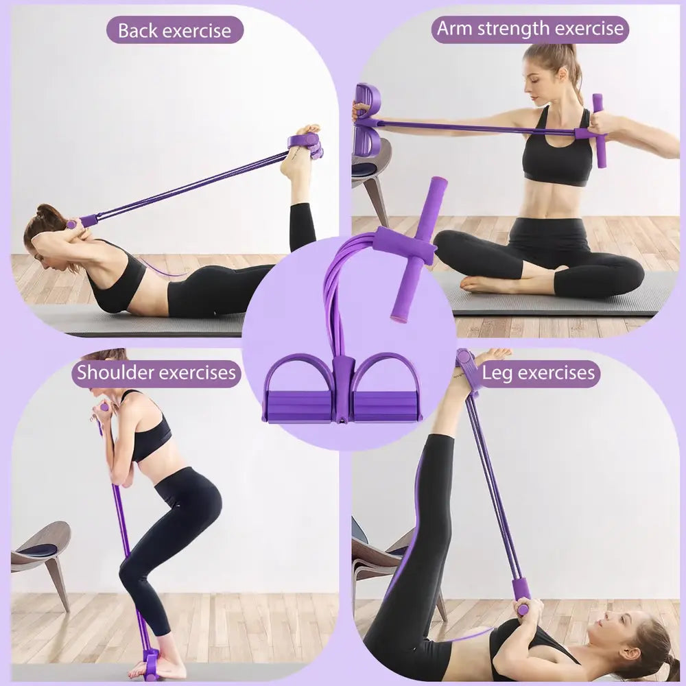 FlexCore™ Pedal Puller Band – Total Body Sculpt in a Snap!