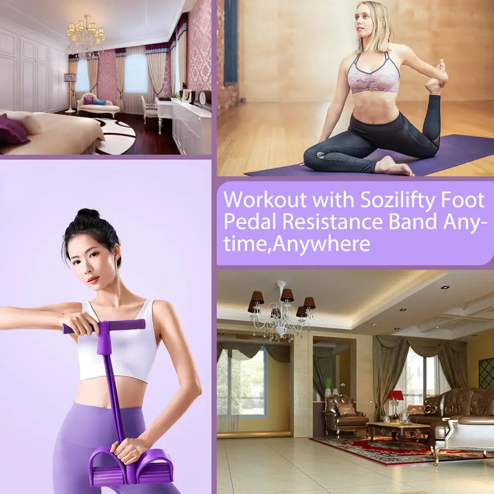 FlexCore™ Pedal Puller Band – Total Body Sculpt in a Snap!