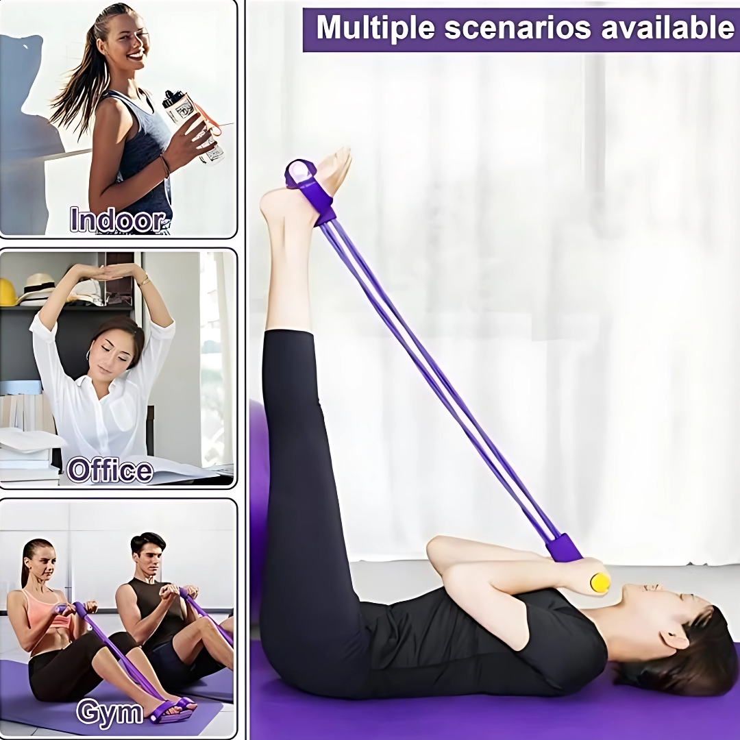 FlexCore™ Pedal Puller Band – Total Body Sculpt in a Snap!