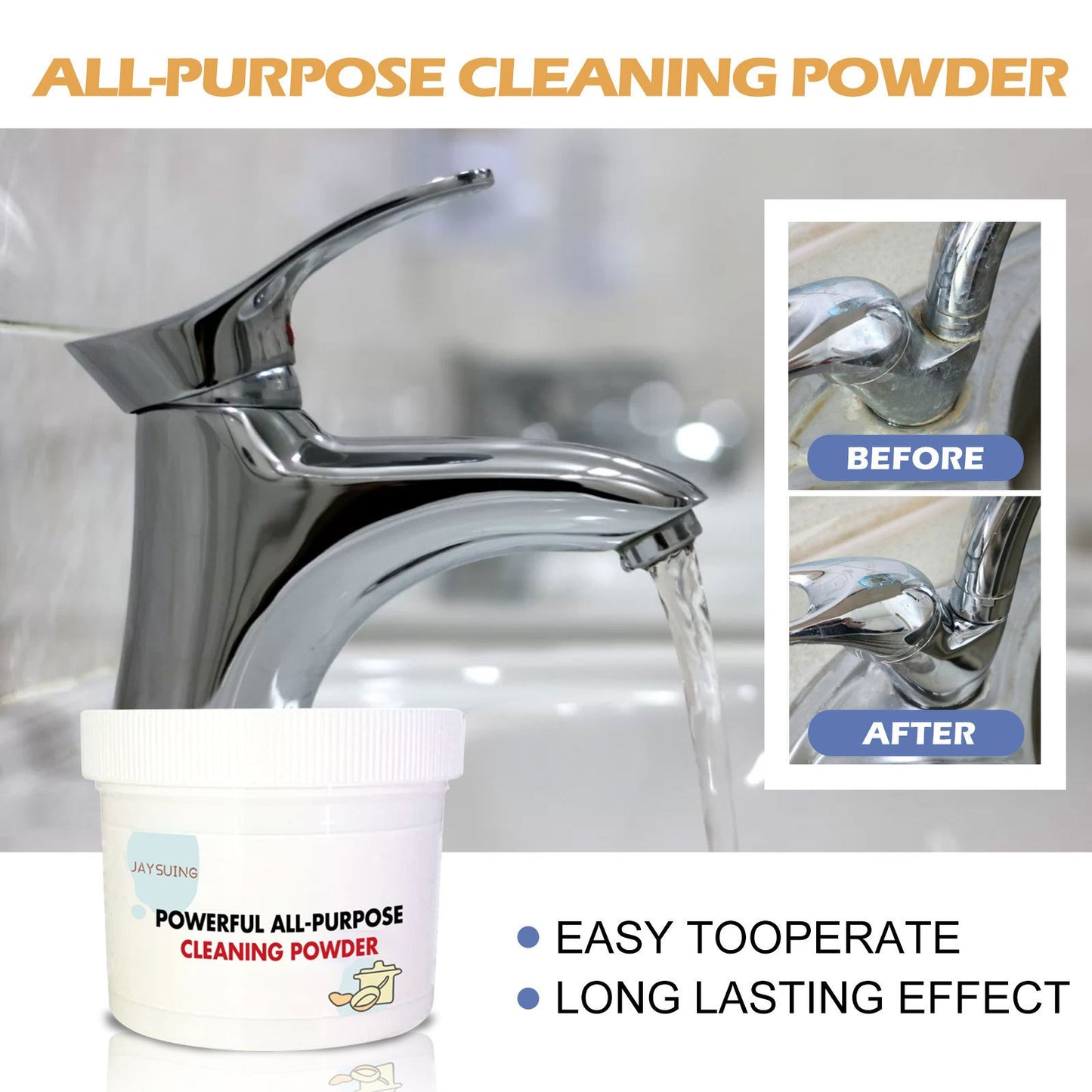 All-Purpose SparkClean™ Kitchen Powder (Pack of 2)