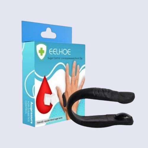 Sugar Control LI4 Acupressure Point Clip | Headache, Migraine & Tension Relief | Light Weight