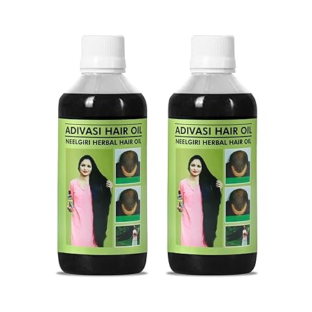 Adivasi Neelgiri Herbal Hair Oil 125ML (Pack of 2)