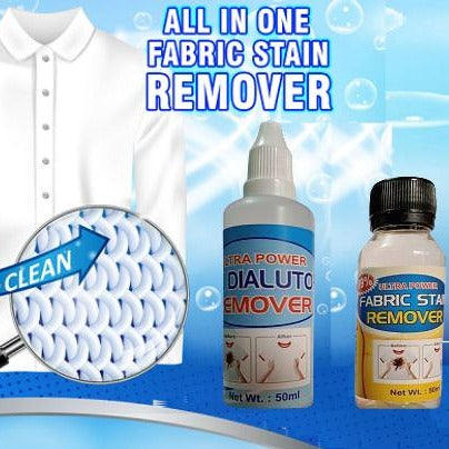 All in One Fabric Stain Remover 100ml (Pack of 2 Bottle 50ml Each)