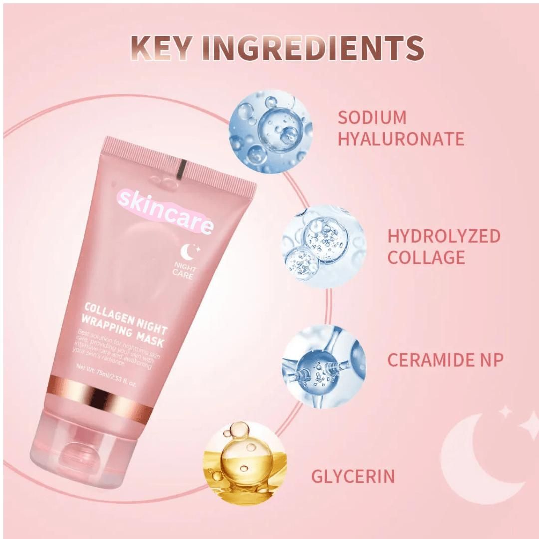 DreamSkin™ Collagen Night Wrapping Peel-Off Mask