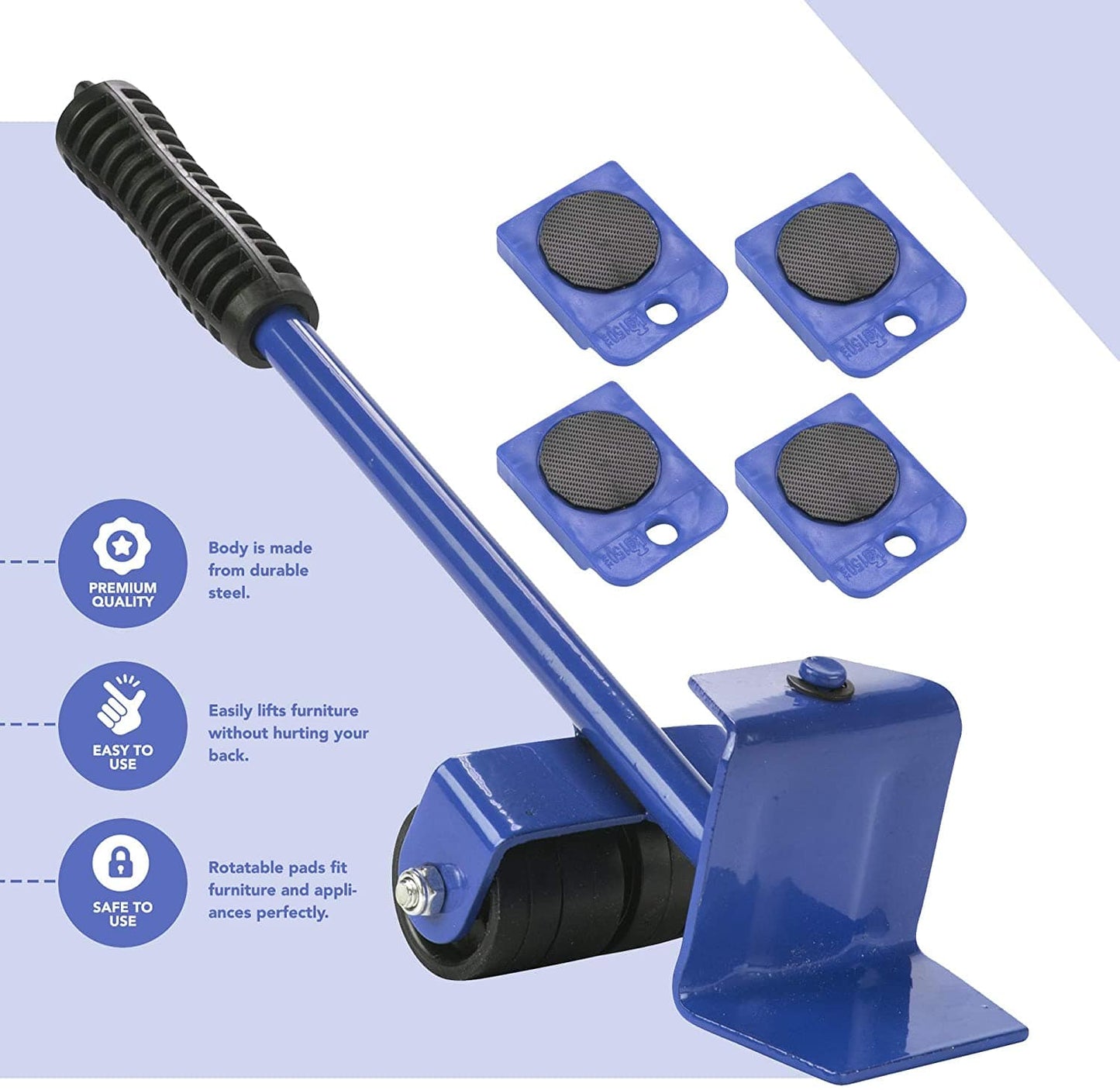 Heavy Furniture Lifter Tools with Sliders for Easy and Safe Shifting