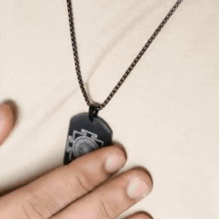 DivineGlow Shree Yantra Prosperity Necklace