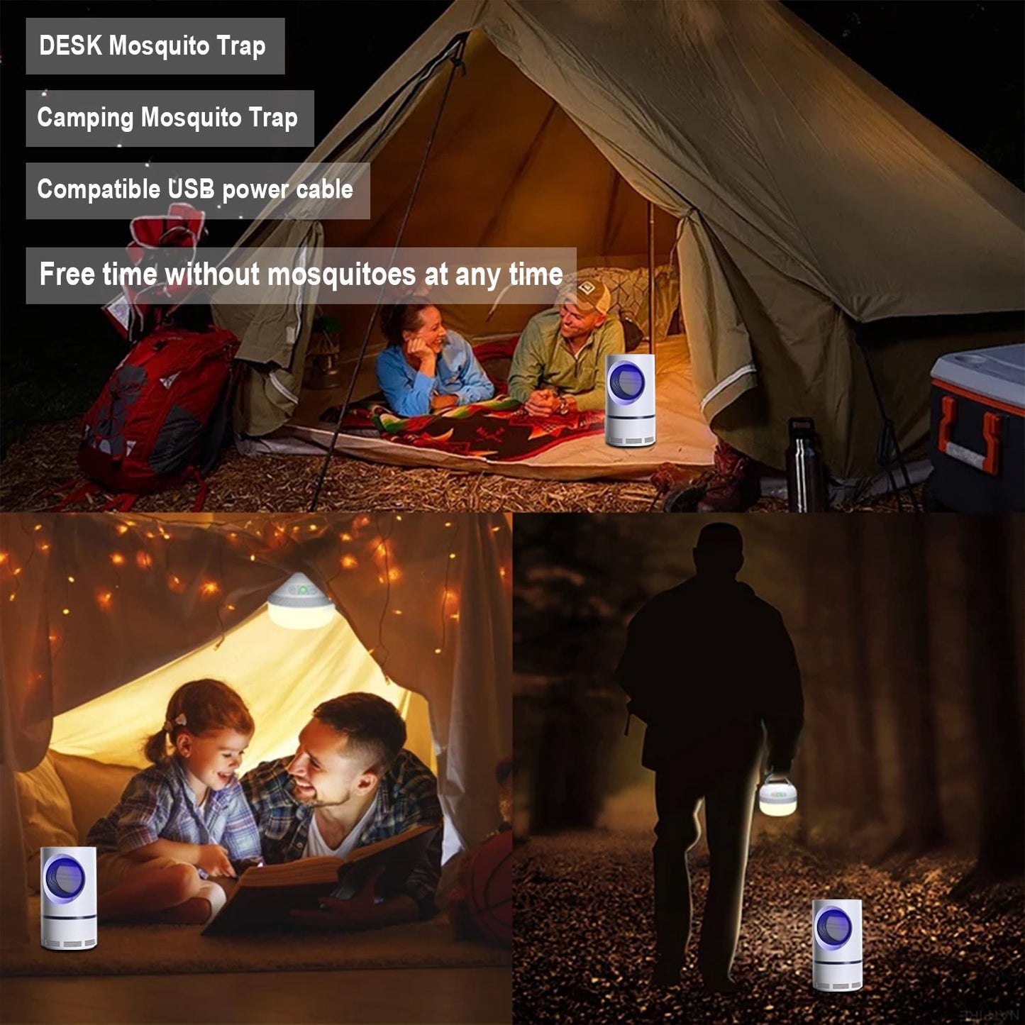 Electronic LED Mosquito Killer Lamp