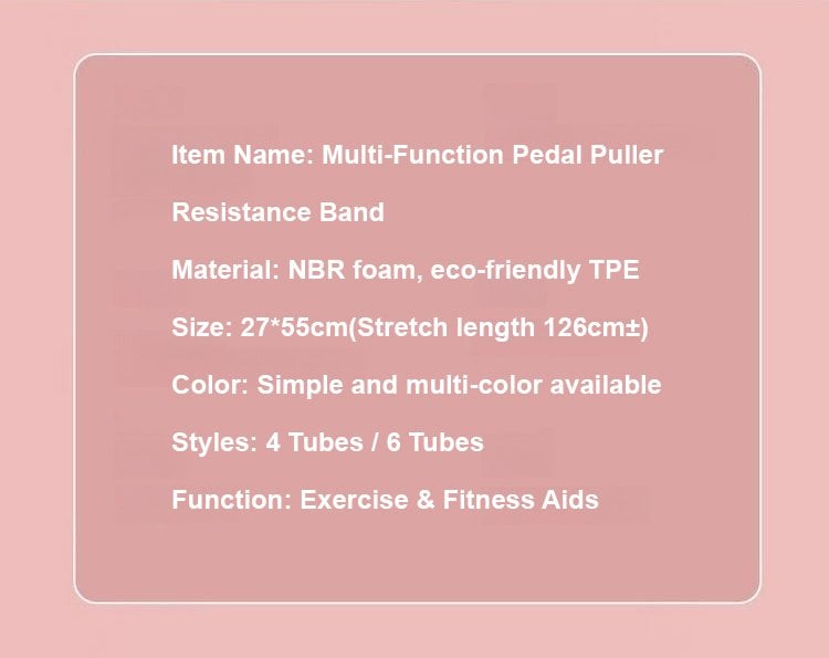 FlexCore™ Pedal Puller Band – Total Body Sculpt in a Snap!