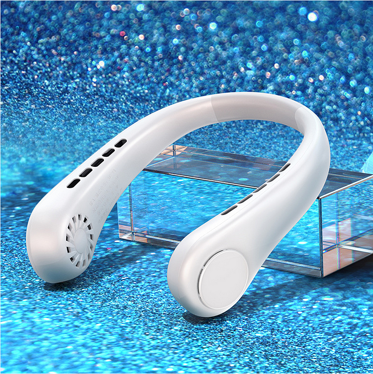 Portable Bladeless Hanging Rechargeable Neck Fan