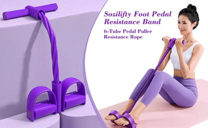 FlexCore™ Pedal Puller Band – Total Body Sculpt in a Snap!