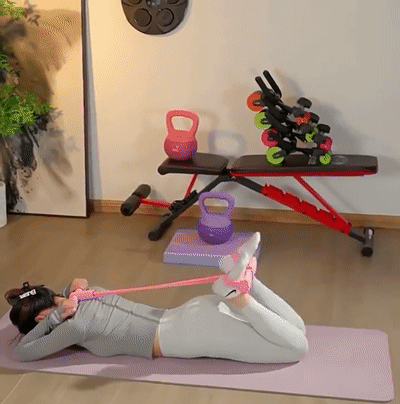 FlexCore™ Pedal Puller Band – Total Body Sculpt in a Snap!