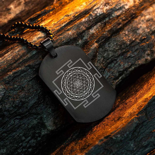 DivineGlow Shree Yantra Prosperity Necklace