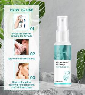 Anti Cochlear/Earwax Blockage Removal Spray, Ears(Pack Of 2)