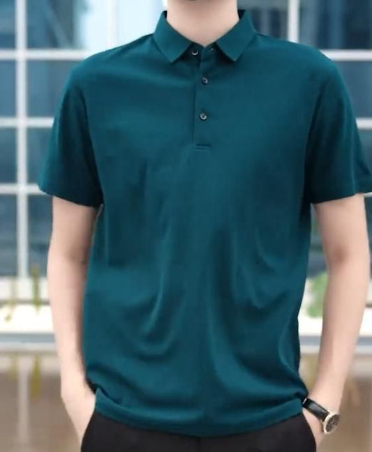 Poly Matte Assorted Solid Half Sleeves Mens Polo T-Shirt Pack Of 4