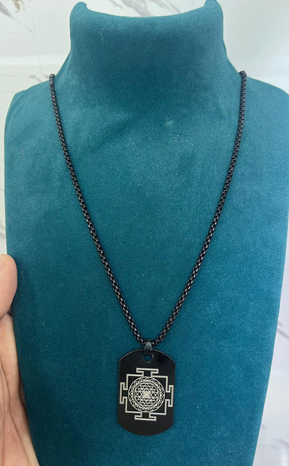 DivineGlow Shree Yantra Prosperity Necklace