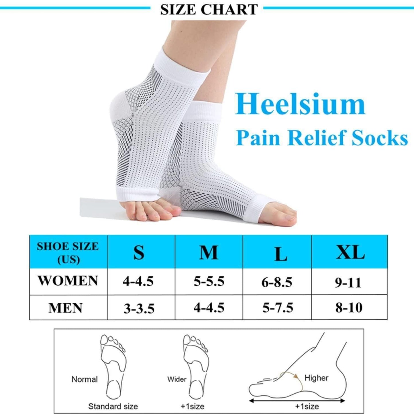 NEURO-EASE COMPRESSION SOCKS – TOTAL RELIEF FOR TIRED, SWOLLEN FEET