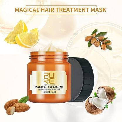 PURE MAGICAL TREATMENT 5 Second to Restore Soft Hair 110gm Pack of 2