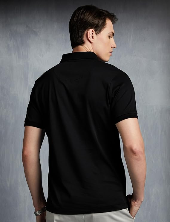 Poly Matte Assorted Solid Half Sleeves Mens Polo T-Shirt Pack Of 4