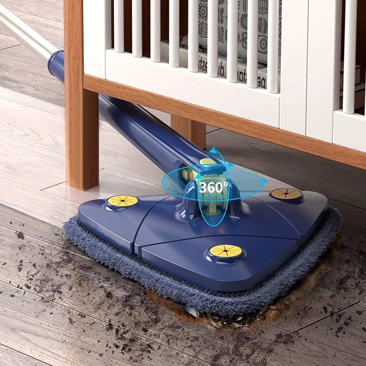 TwistClean™ 360° Triangle Magic Mop