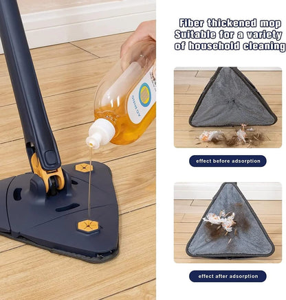 TwistClean™ 360° Triangle Magic Mop