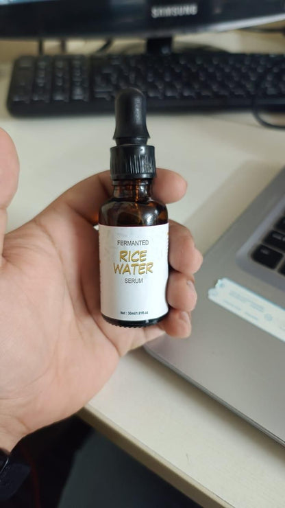 Organic Fermented Rice Water Hair Growth Serum (Options: Pack of 1 Or 2)
