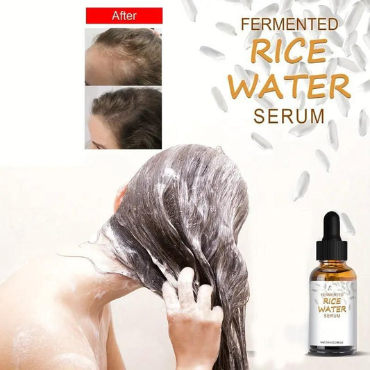 Organic Fermented Rice Water Hair Growth Serum (Options: Pack of 1 Or 2)
