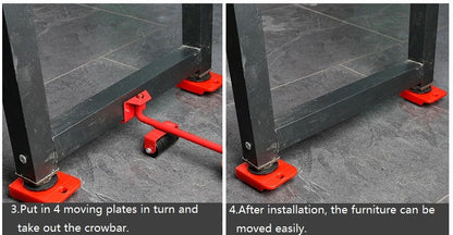 Heavy Furniture Lifter Tools with Sliders for Easy and Safe Shifting