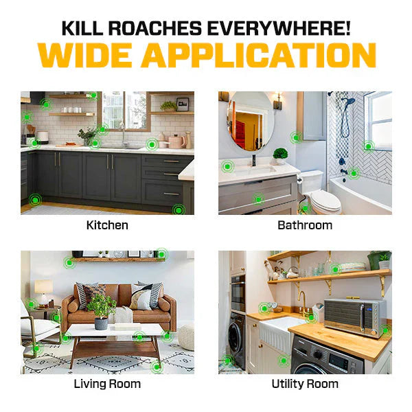 RoachZap™ Advanced Cockroach Killer Gel (Pack of 2)