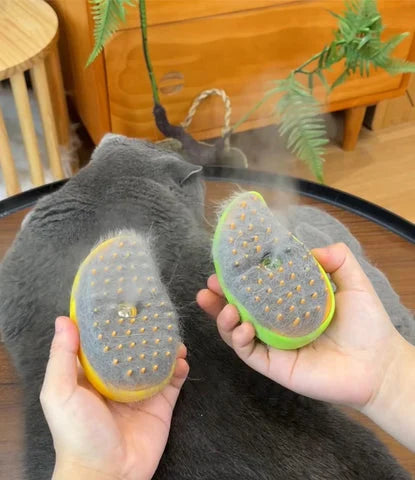 Steaming Pet Hairbrush