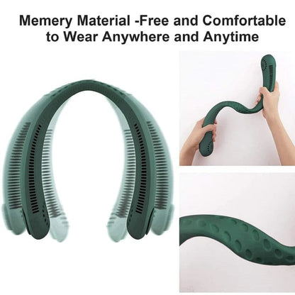 Portable Bladeless Hanging Rechargeable Neck Fan